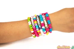 Set pulseras abc y formas 800 perla