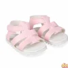 Set sandalias rosas muñeco 45 cm. reborn