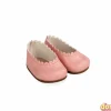 Set zapatos bailarinas rosa 45 cm. reborn