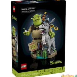 Shrek, asno y gato con botas lego 1403 pzas.