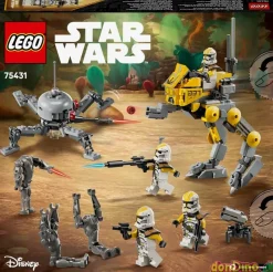 Soldados clon del 327 cuerpo estela pack de combate. lego star wars