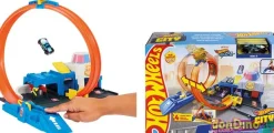 Supercomisaria de policia hot wheels city - con 1 vehículo