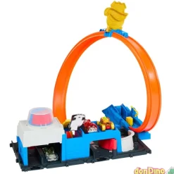 Supercomisaria de policia hot wheels city - con 1 vehículo