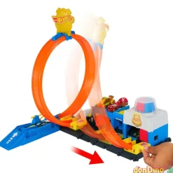 Supercomisaria de policia hot wheels city - con 1 vehículo