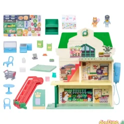 Supermercado de bluey 15 pzas. 24 sonidos - con bluey y bingo