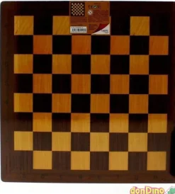 Tablero ajedrez madera 40x40 cm.