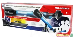 Telescopio Astronómico Terrestre 50 mm Potencia 30/60