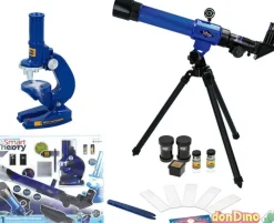 Telescopio + microscopio 2 en 1 smart theory 20x/30x/40x