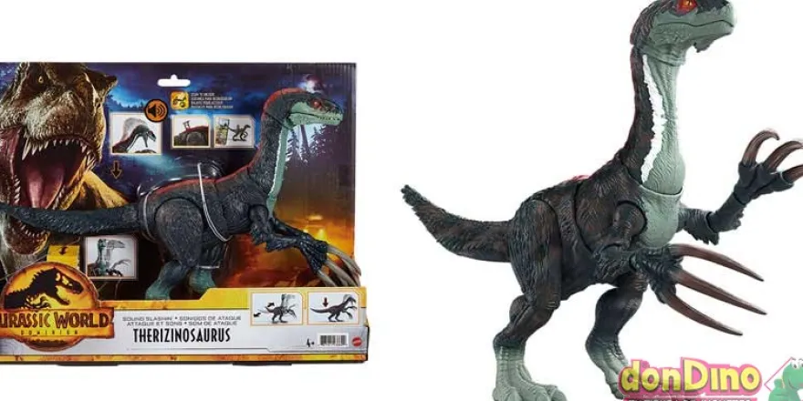 Therizinosaurus jurassic world c/sonido - dominion