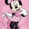 Toalla playa minnie 70x140 cm. 100% poliester
