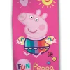 Toalla playa peppa pig 70x140 cm. 100% poliester