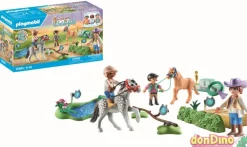 Torneo ponis playmobil horses water horses of waterfall - 46 pzas.