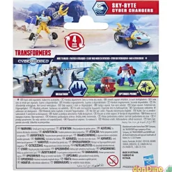 Transformers cyberworld quick chang surtido