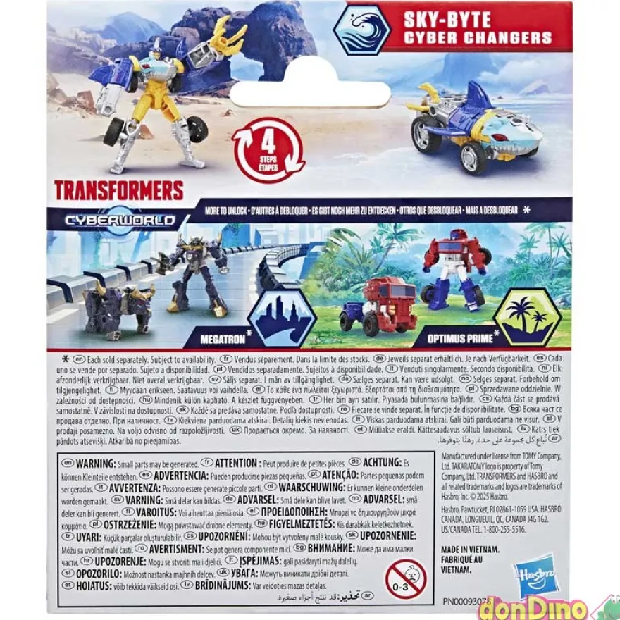 Transformers cyberworld quick chang surtido