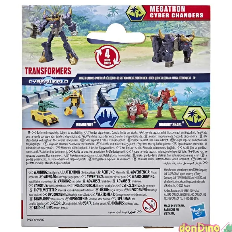 Transformers cyberworld quick chang surtido