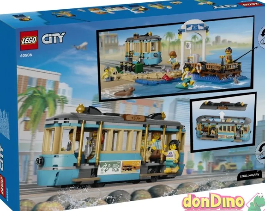Tranvia clasico de la costa lego city 693 pzas.