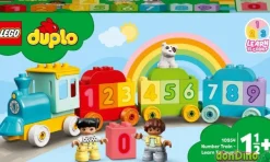 Tren de los numeros lego duplo aprende a contar