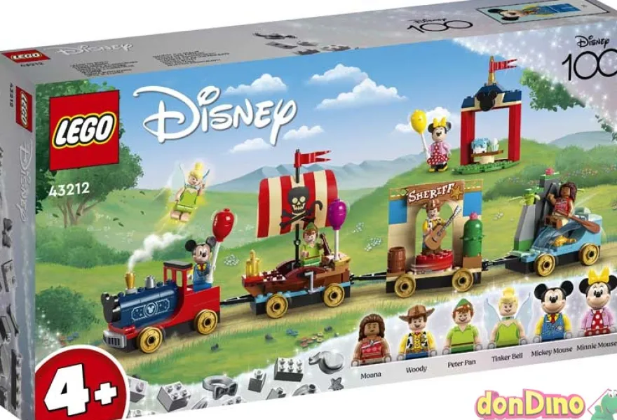 Tren homenaje a disney 100 años lego disney