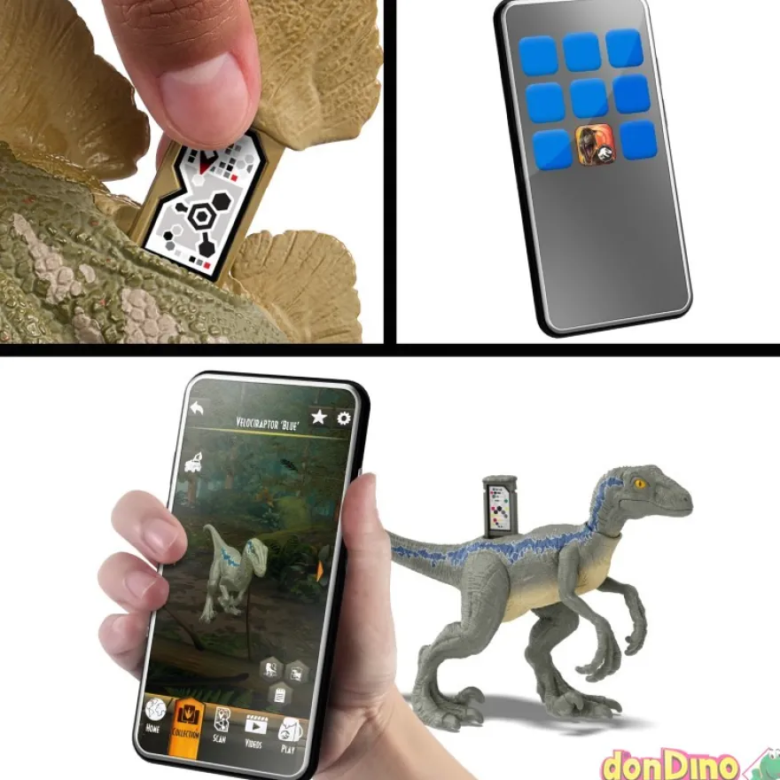T-rex ataque bestial jurassic world sonido y movimiento