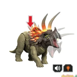 Triceratops jurassic world wild roar