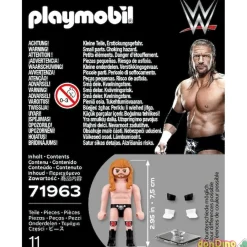 Triple h wwe playmobil 12 pzas.