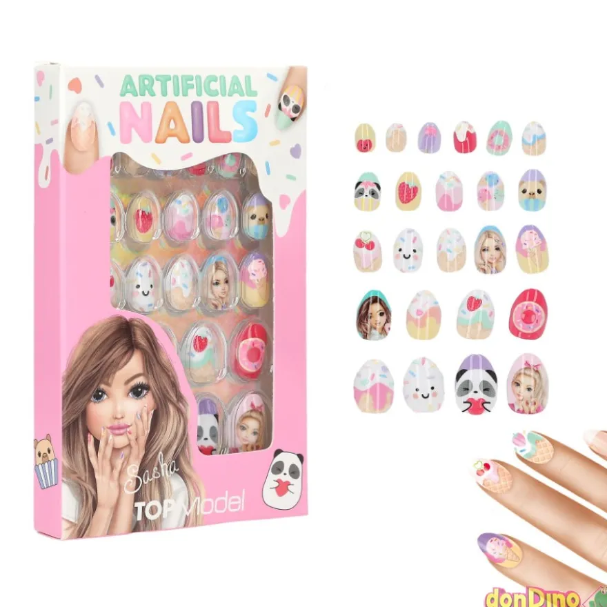 Uñas postizas candy top model
