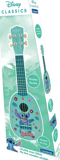 Ukelele madera stitch disney