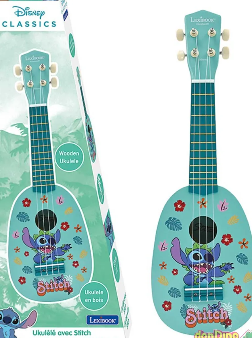 Ukelele madera stitch disney