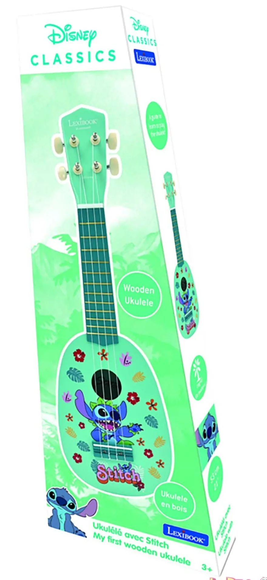 Ukelele madera stitch disney