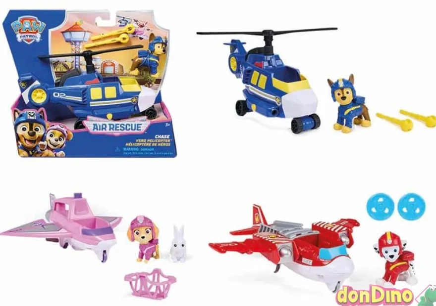 Vehiculo air rescue patrulla canina c/figura - surtidos