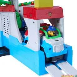 Vehiculo centro de mando dino patrulla canina: dino película - con 2 vehículos