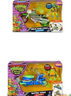 Vehiculo con figura tortugas ninja surtido