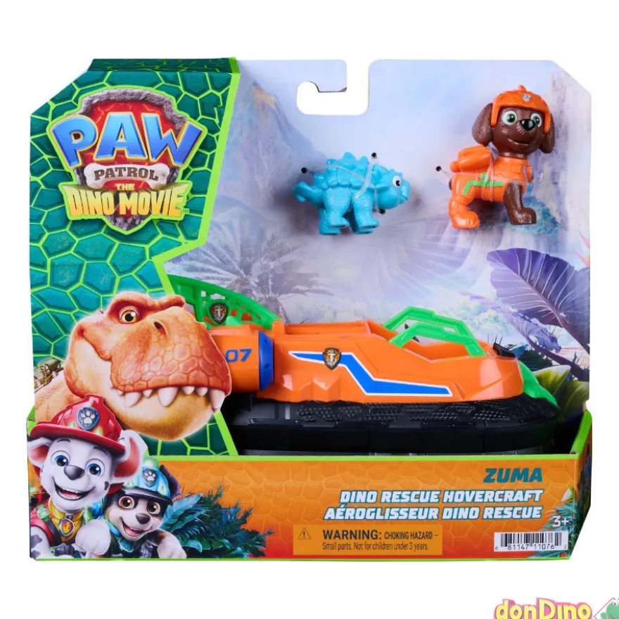 Vehiculo dino rescue patrulla canina: la dino película - surtidos
