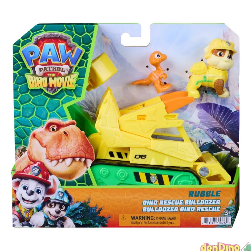 Vehiculo dino rescue patrulla canina: la dino película - surtidos