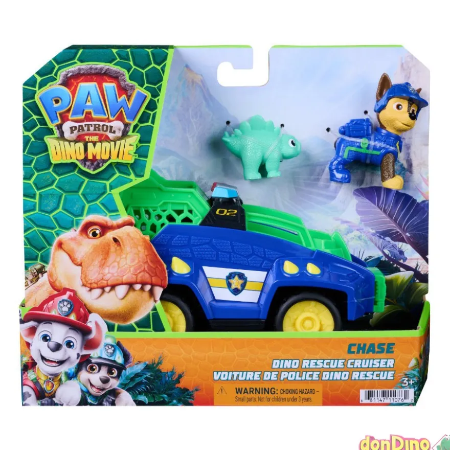 Vehiculo dino rescue patrulla canina: la dino película - surtidos