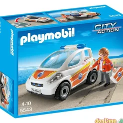 Vehiculo emergencia playmobil
