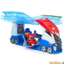Vehiculo launch & rescue patroller patrulla canina - con sonido - 2 lanzadores