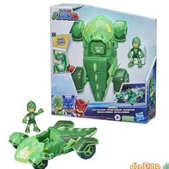 Vehiculo luminoso c/figura pj masks