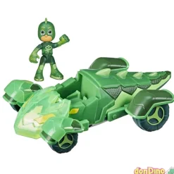 Vehiculo luminoso c/figura pj masks