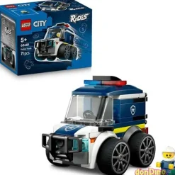 Vehiculos: furgoneta policia lego city rides - 71 pzas.