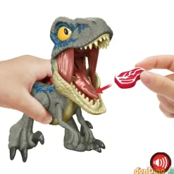 Velociraptor blue jurassic world mega rugido - sonido