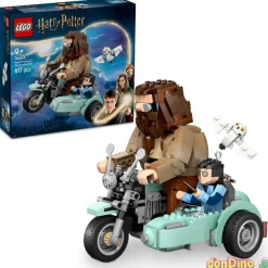 Viaje en moto hagrid y harry lego harry potter - 617 pzas.