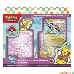 World championships 2025 pokemon surtidos - con pin conmemorativo