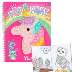 Ylvi pop+paint libro para colorear