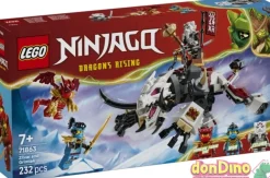 Zilvar y bestia dragon grimtak lego ninjago - 232 pzas.