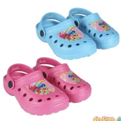 Zueco eva shimmer&shine t.22-29 / azul - rosa